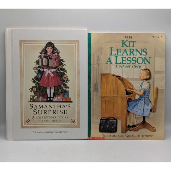 Mixed Lot of 9 American Girl Doll Books Kit Addy Samantha Molly Saige Isabelle - Picture 3 of 6